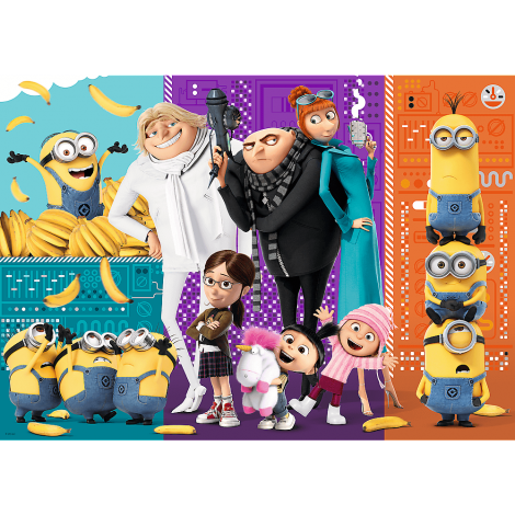 Puzzle Trefl 200el Minionki górą - 2